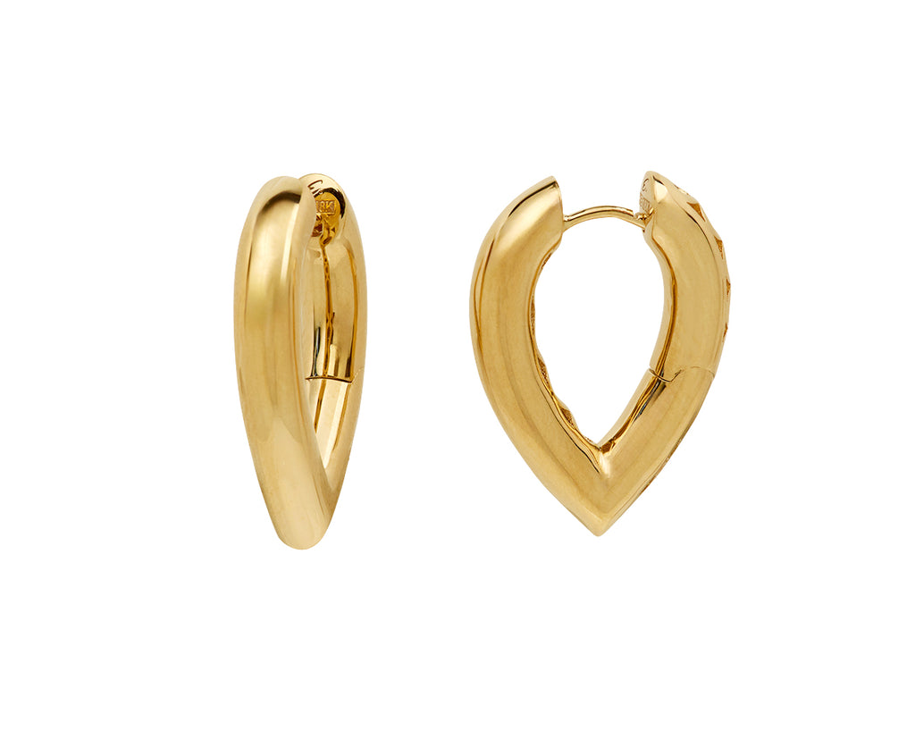 Engelbert Medium Drop Link Earring Side