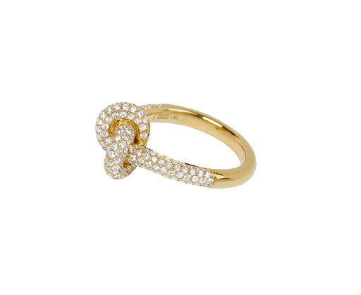 Engelbert Small Diamond Legacy Knot Ring