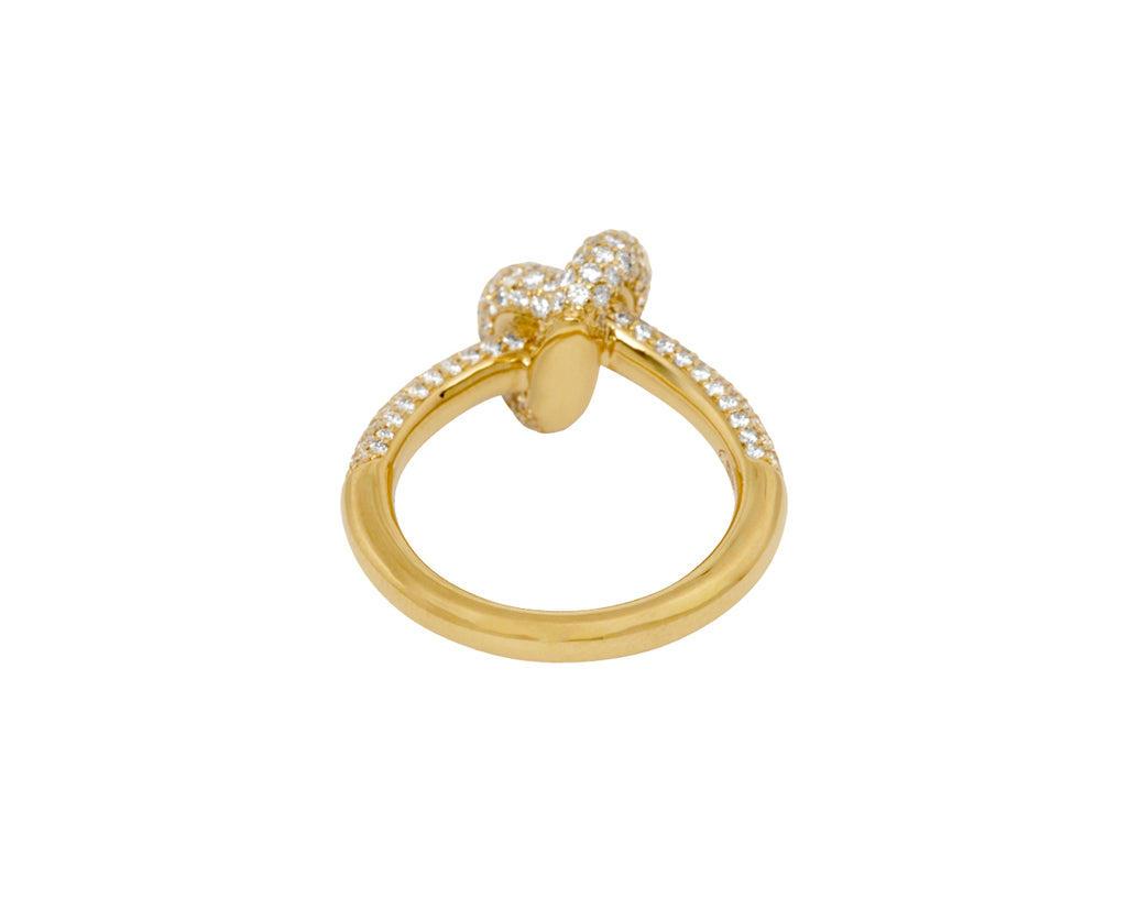 Small Diamond Legacy Knot Ring