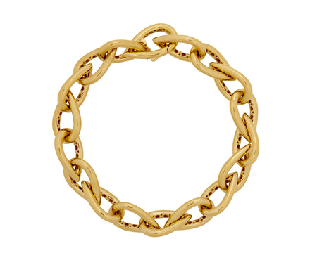 Engelbert Gold Drop Link Bracelet