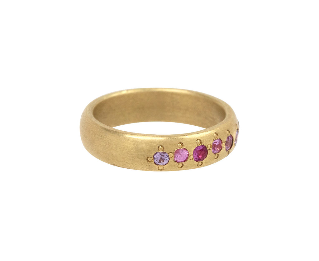 Rainbow Sapphire Band