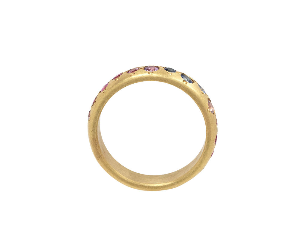 Rainbow Sapphire Band