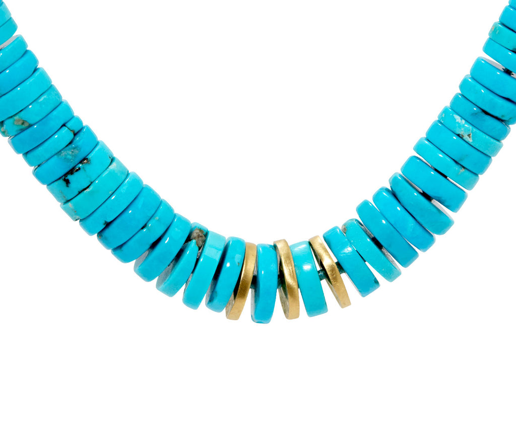 Turquoise Boa Necklace