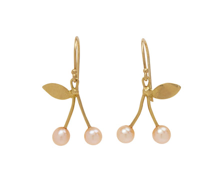 Pearl Cherry Earrings