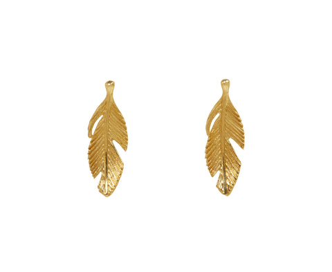 Annette Ferdinandsen Feather Stud Earrings