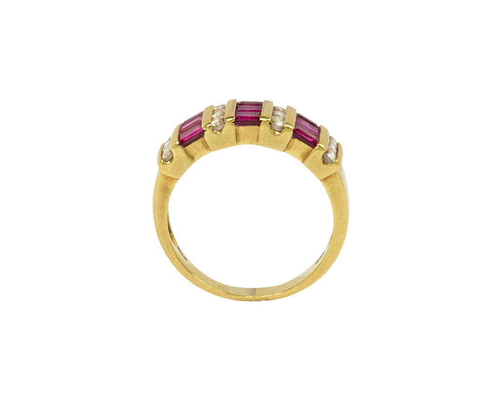 Diamond and Ruby Ring