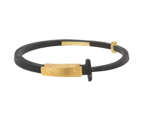 Gold Collar Nail Bracelet - TWISTonline