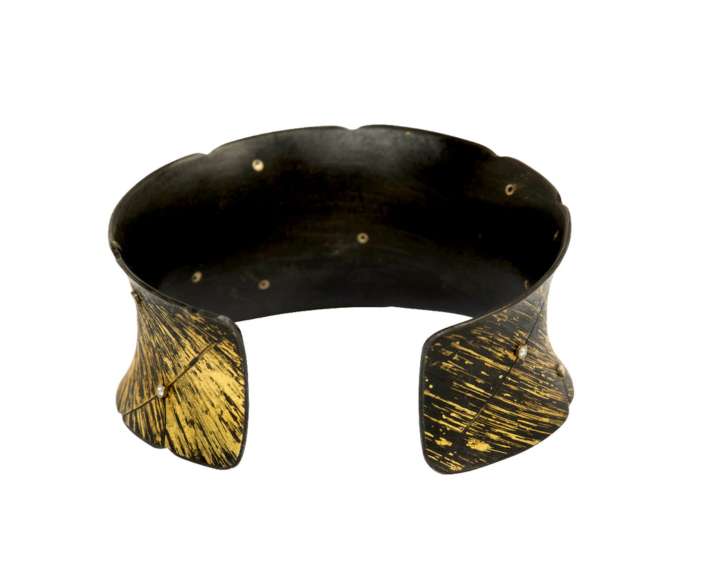 Multi Diamond Cuff Bracelet