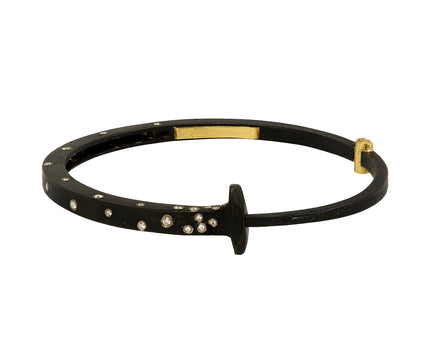 Diamond Cascade Nail Bracelet