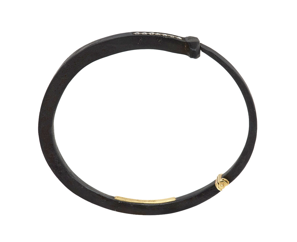 Short Diamond Stripe Nail Bracelet