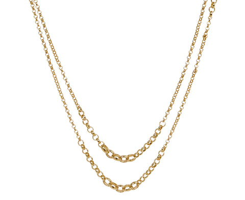 Small 36" Graduating Belcher Chain Necklace