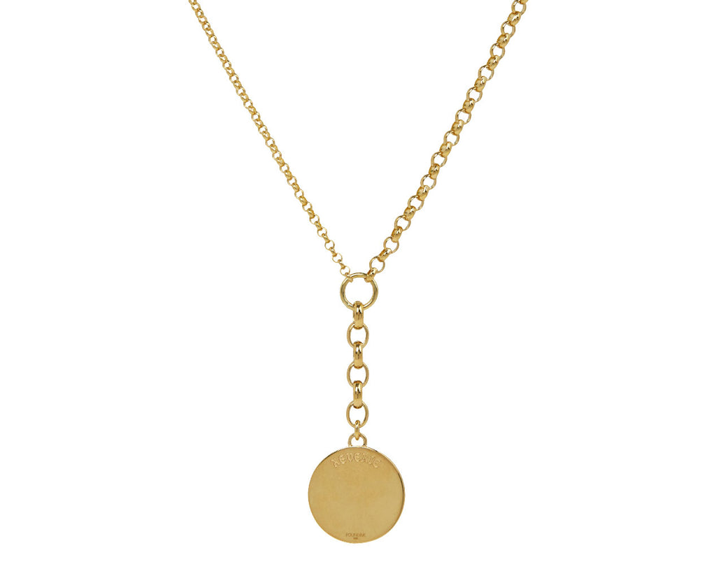 Medium Reverie Medallion Mixed Belcher Chain Necklace