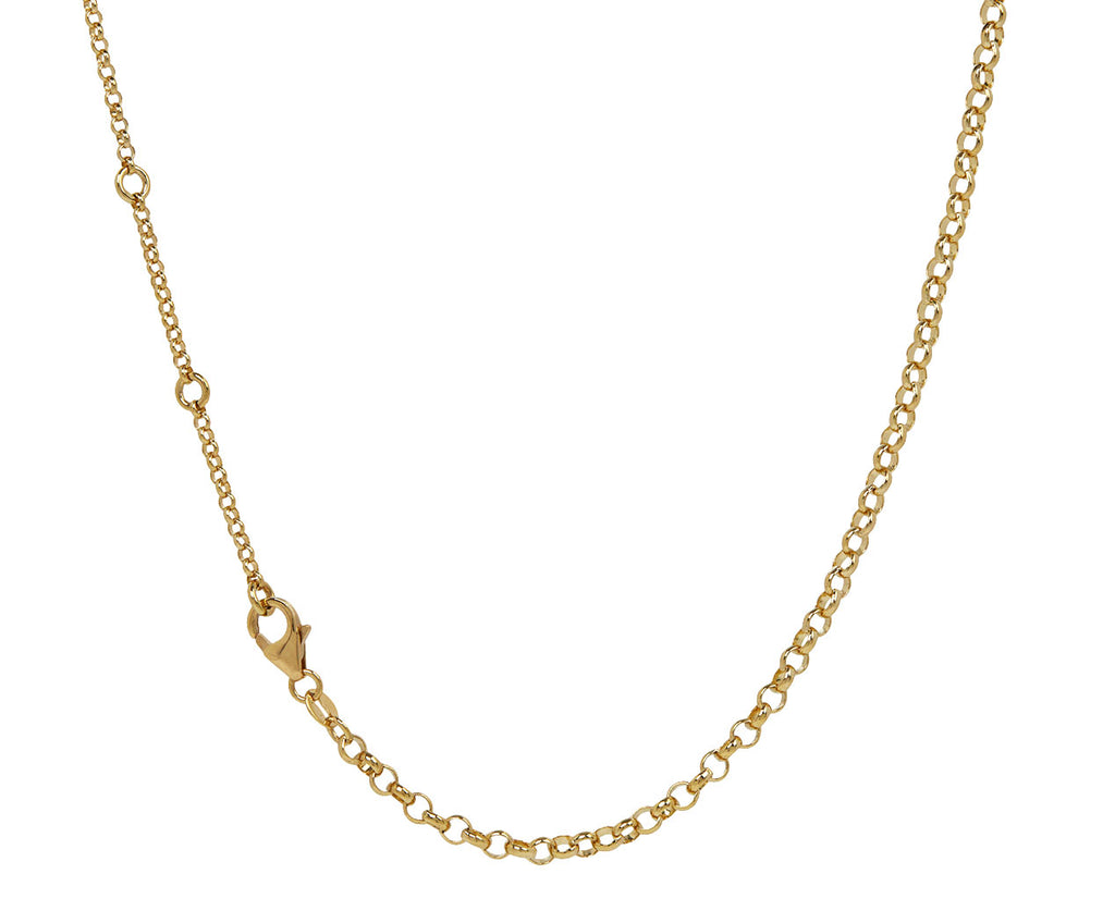 Medium Reverie Medallion Mixed Belcher Chain Necklace