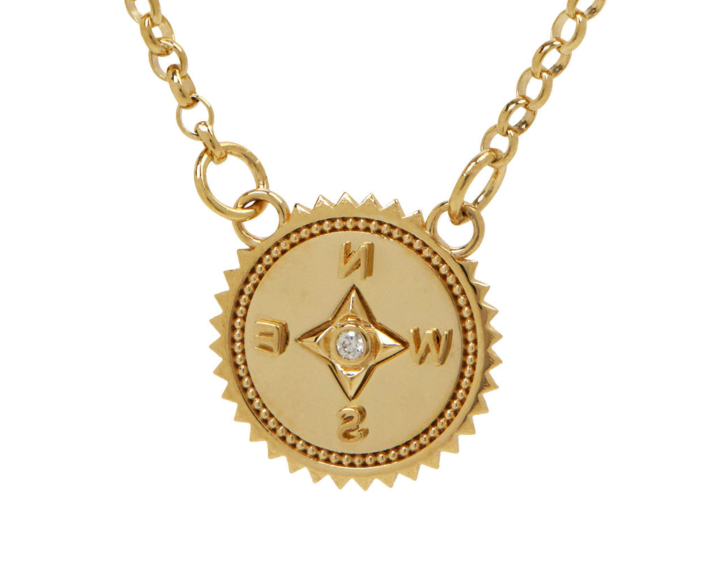 Internal Compass Stationary Necklace