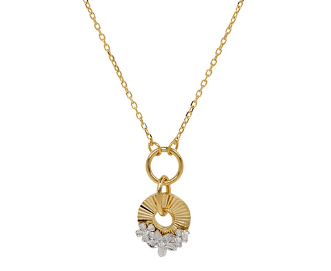 Foundrae Resilience Disk Drop Necklace