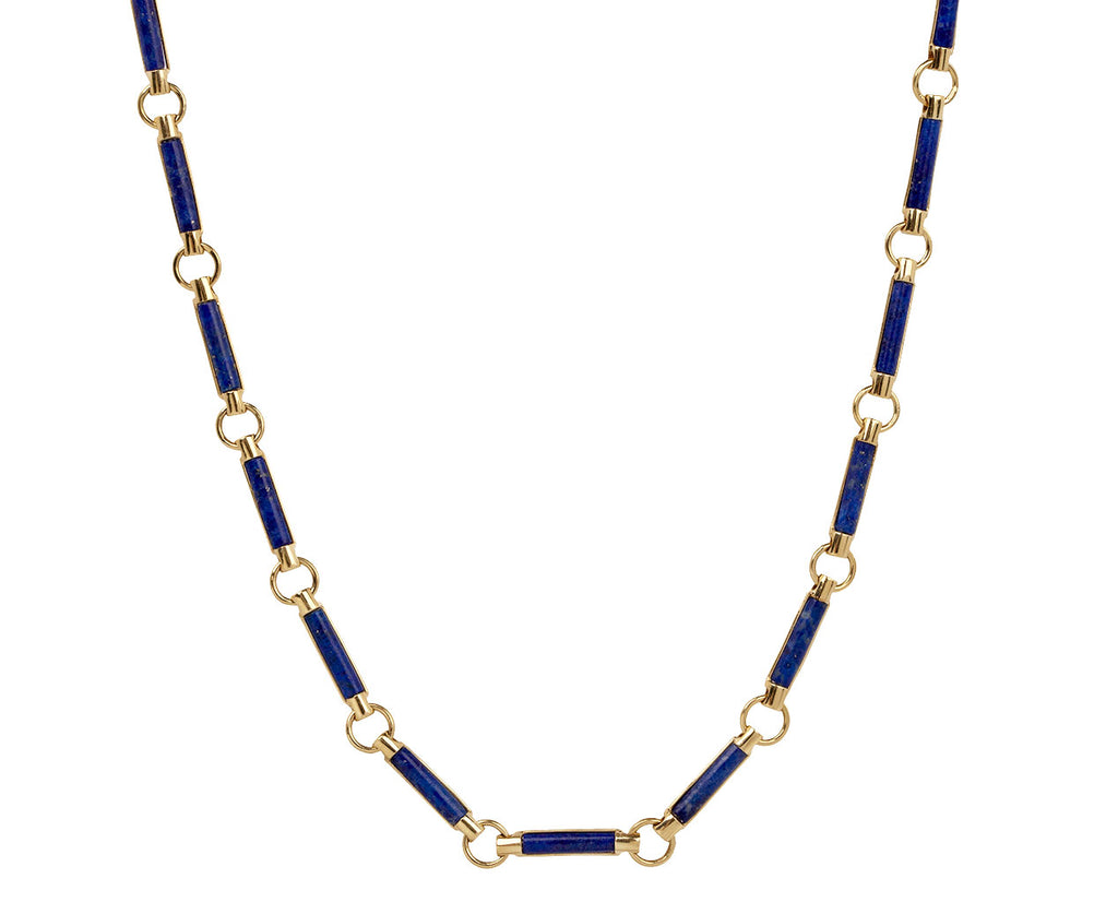 Lapis Stone Chain Necklace