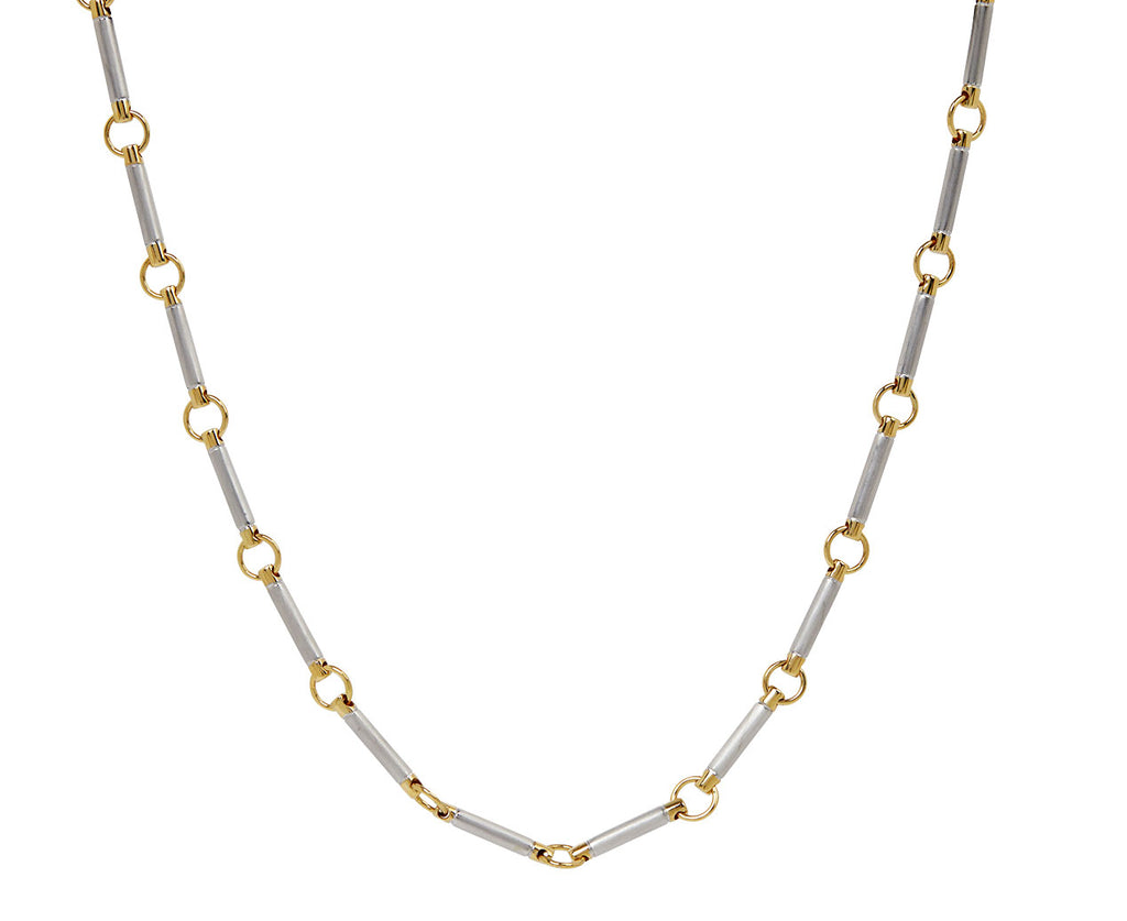 Foundrae White Gold Element Chain Necklace