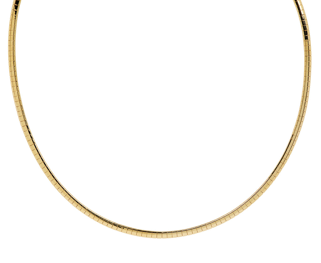 Foundrae 16" Small Sleek Collar Necklace
