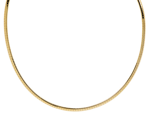 Foundrae 16" Small Sleek Collar Necklace