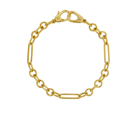 Small Mixed Clip Chain Sister Hook Bracelet