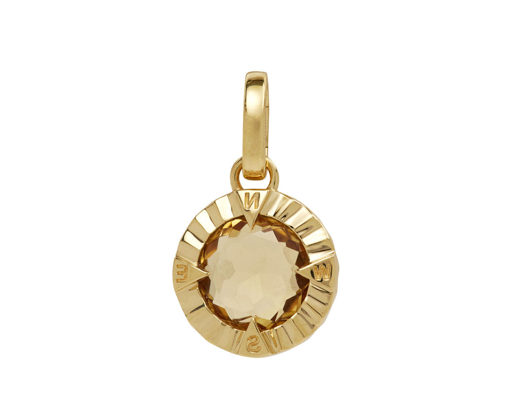 Champagne Citrine Internal Compass with Push Gate ONLY