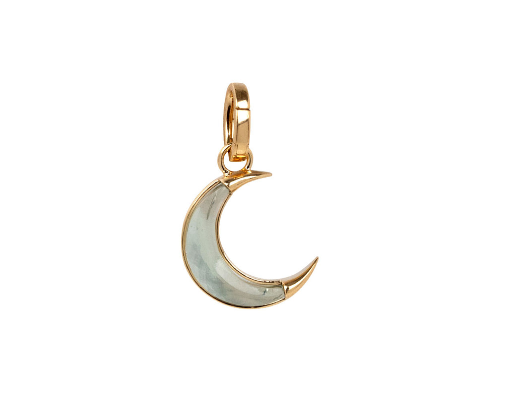 Prasiolite Crescent and Push Gate ONLY