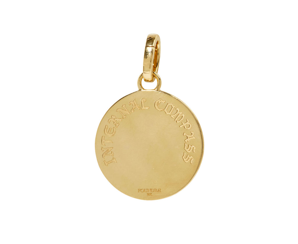 Medium Ceramic Internal Compass Medallion with Oval Push Gate ONLY