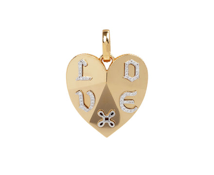 True Love Faceted Heart Pendant ONLY