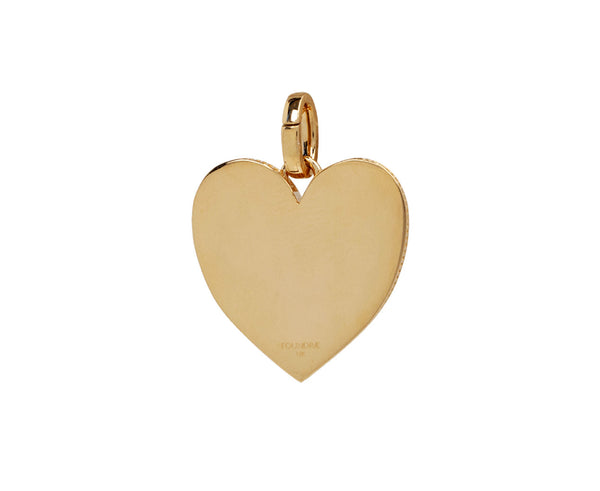 Foundrae True Love Faceted Heart Pendant ONLY