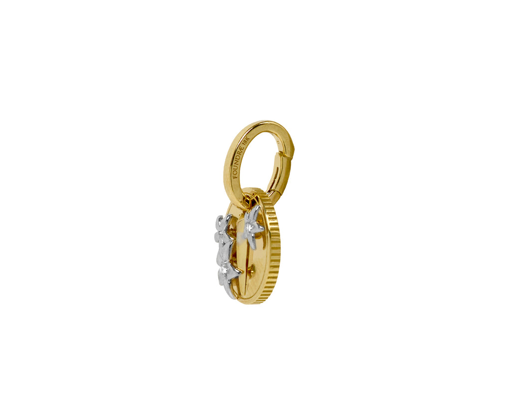 Diamond Resilience Mini Coin Charm with Pushgate ONLY