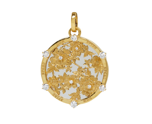 Large Floral Screen Resilience Medallion with Push Gate ONLY