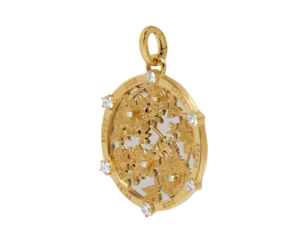 Large Floral Screen Resilience Medallion with Push Gate ONLY