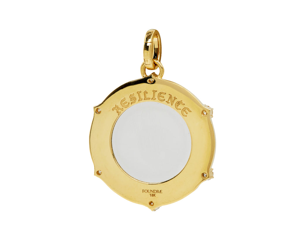 Large Floral Screen Resilience Medallion with Push Gate ONLY