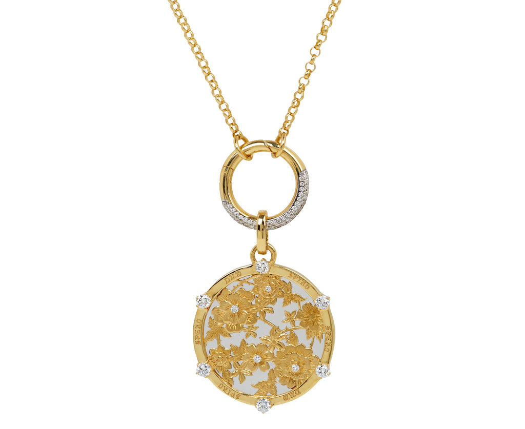 Large Floral Screen Resilience Medallion with Push Gate ONLY