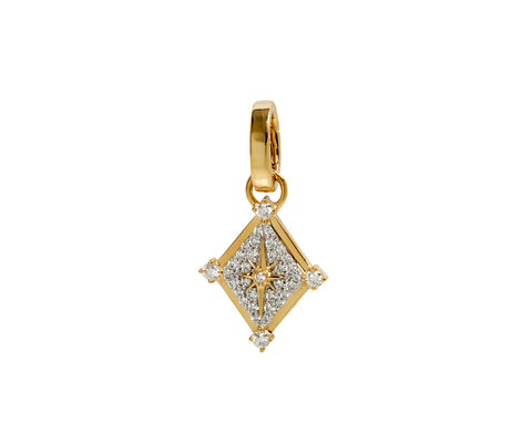 Pavé Spark Miniature Pendant with Push Gate ONLY - TWISTonline