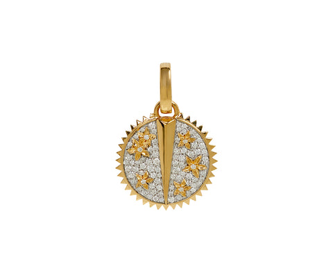 Pavé Blossoms Resilience Baby Medallion with Push Gate ONLY
