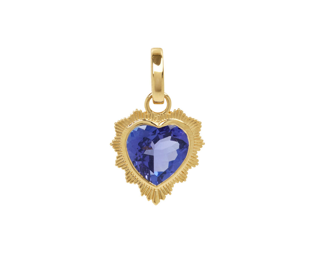 Tanzanite Gemstone True Love Heart Medallion ONLY