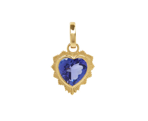 Tanzanite Gemstone True Love Heart Medallion ONLY