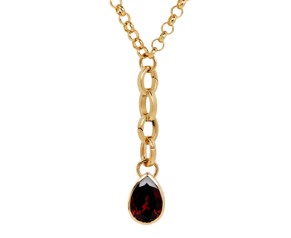 Medium Garnet Forever & Always a Pair Charm ONLY