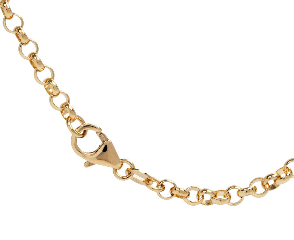 Dream, Diamond and Initial 'S' Heart Beat Necklace