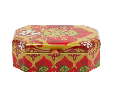 Medium Silk Road Marquetry Ikat Box