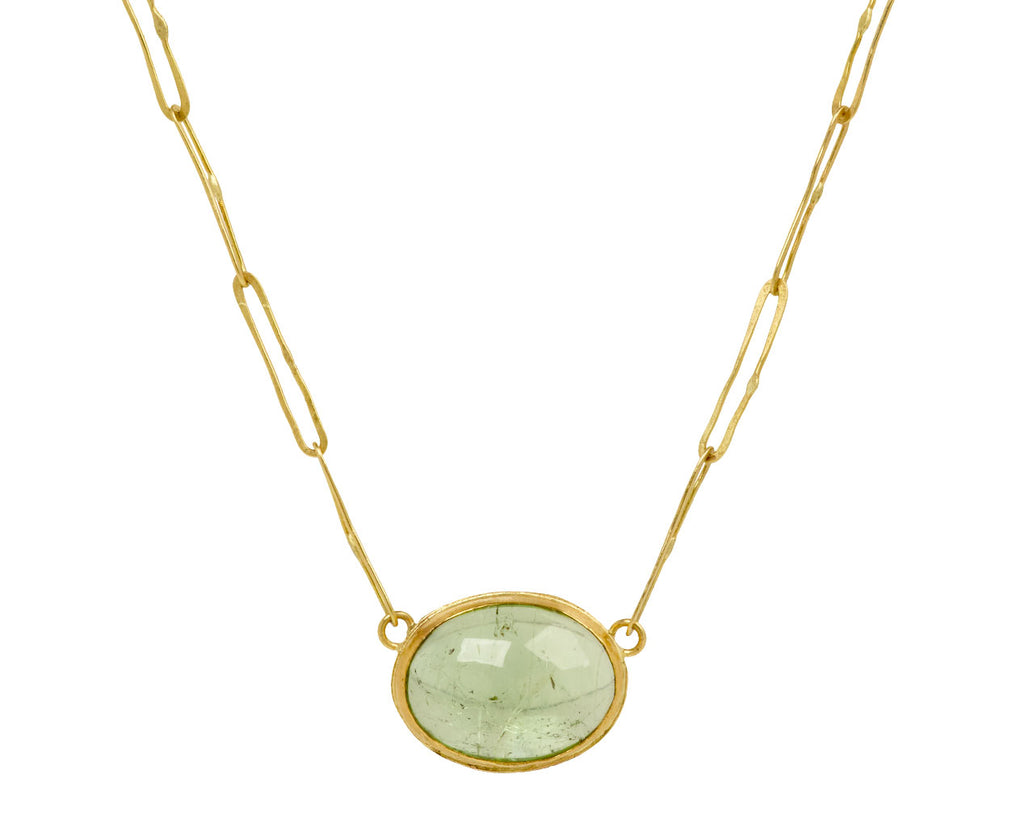 Judy Geib Lovely Green Tourmaline Echo Necklace