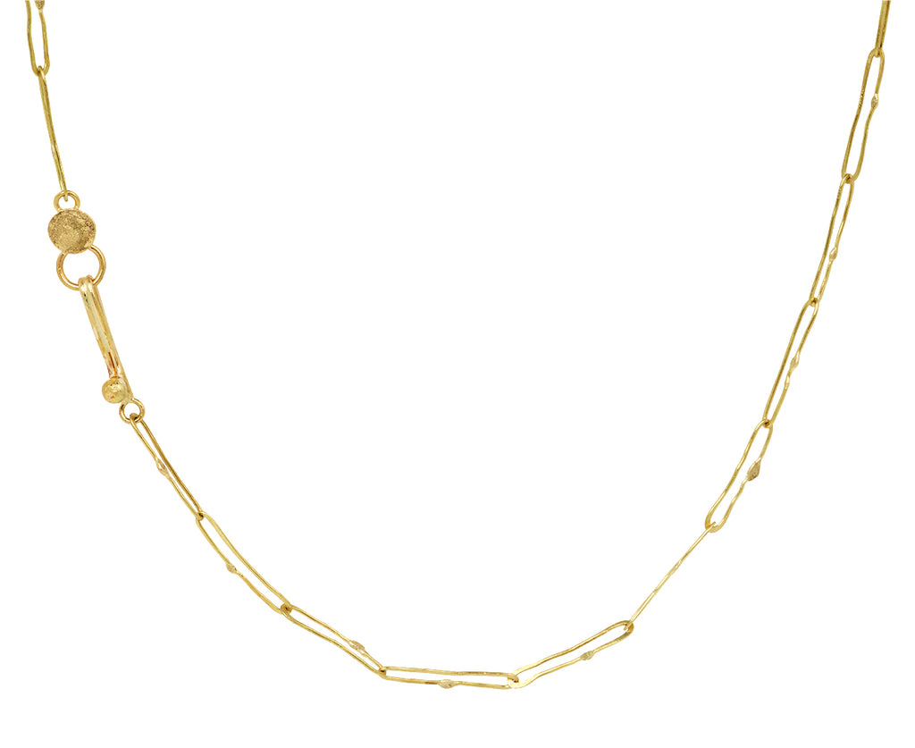 Lovely Oval Colombian Emerald Echo Necklace