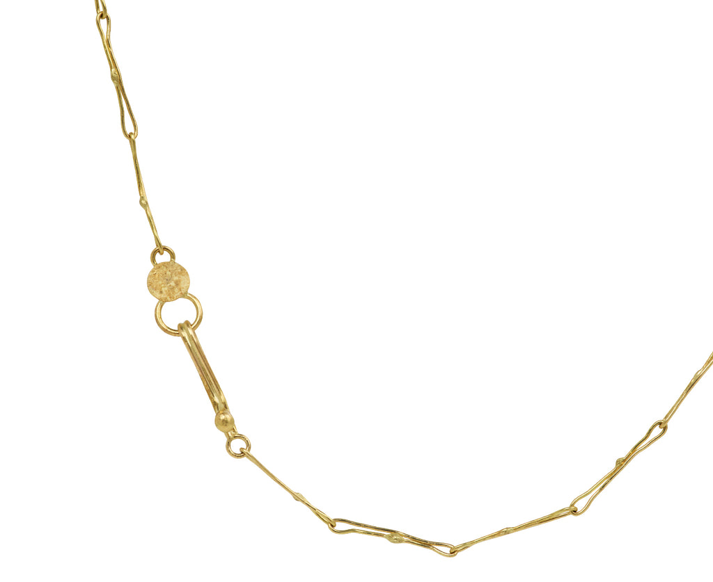 Opal Wildflower Pendant Necklace