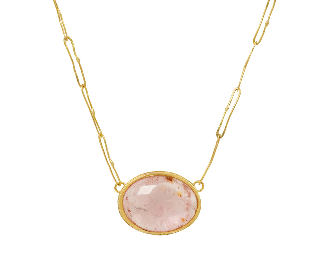 Light Pink Tourmaline Echo Necklace