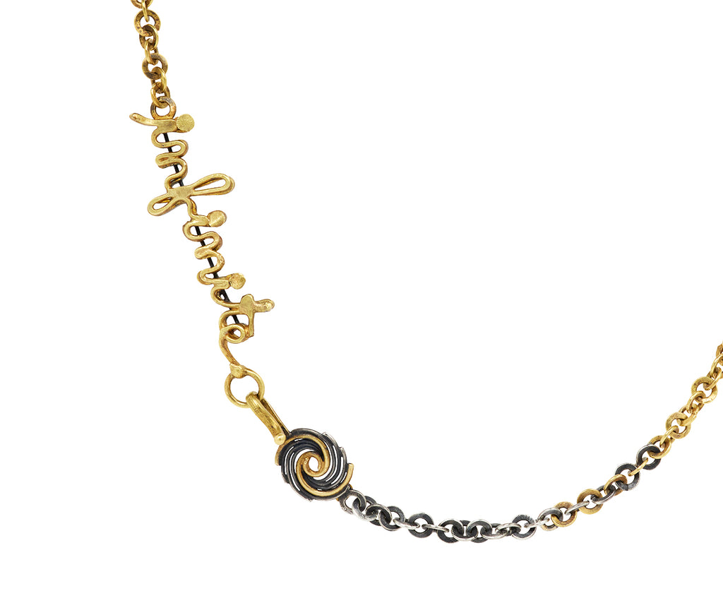 Large Opal Spaceship Necklace