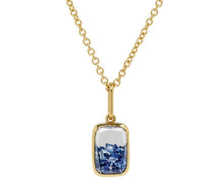 Blue Sapphire Kaleidoscope Necklace