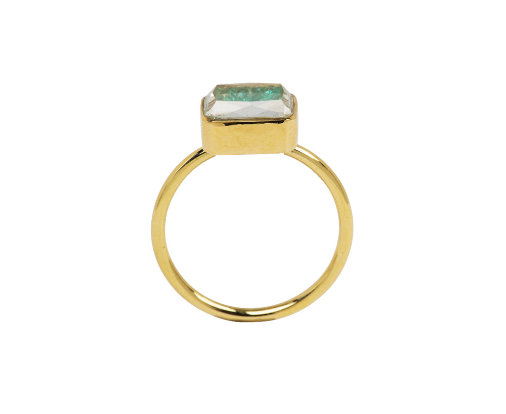 Emerald Kaleidoscope Shaker Ring
