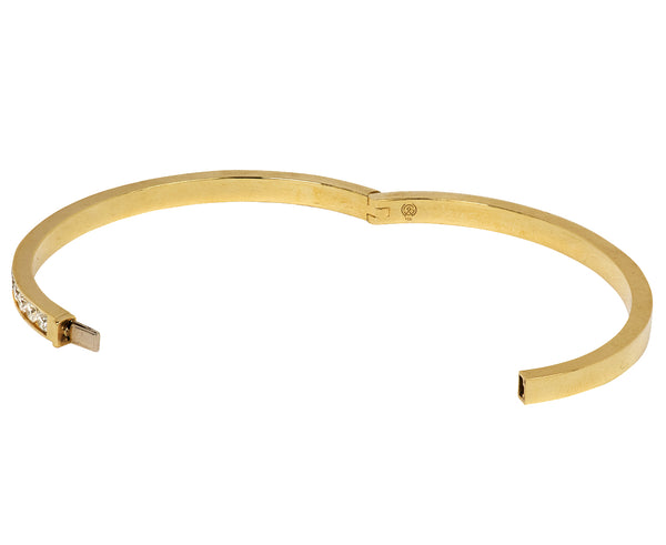 Grace Winfrey Diamond Keeper Bangle Bracelet