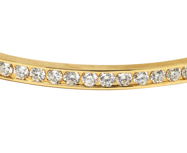Grace Winfrey Diamond Keeper Bangle Bracelet